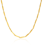 18K Gold Necklace Seed Chain -1.8g 18in