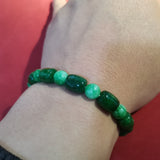 Bermese Jadeite Beads Bracelet