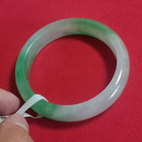 Natural Burmese Jadeite Bangle Bracelet Ice Seed Grade A