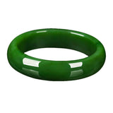 Green Hetian Jade Bangle Bracelet